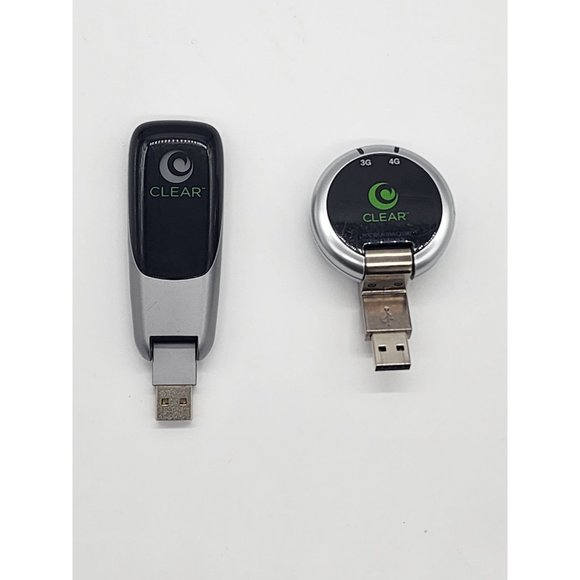 Sierra Wireless Clear 4G+ Mobile USB Modem & Clear PXU1900 Silver/Black 4G Mobil - Picture 6 of 6